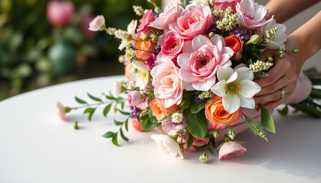 Seasonal flower arrangements